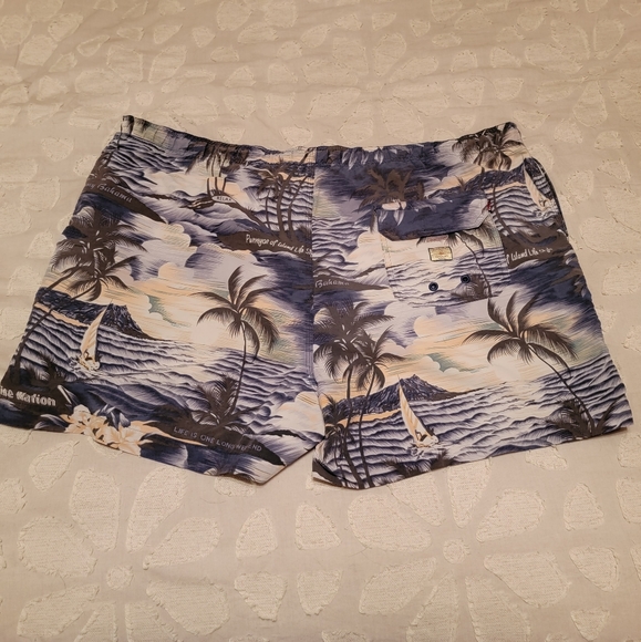 Tommy Bahama drawstring swim trunks, size XXL - Picture 2 of 5